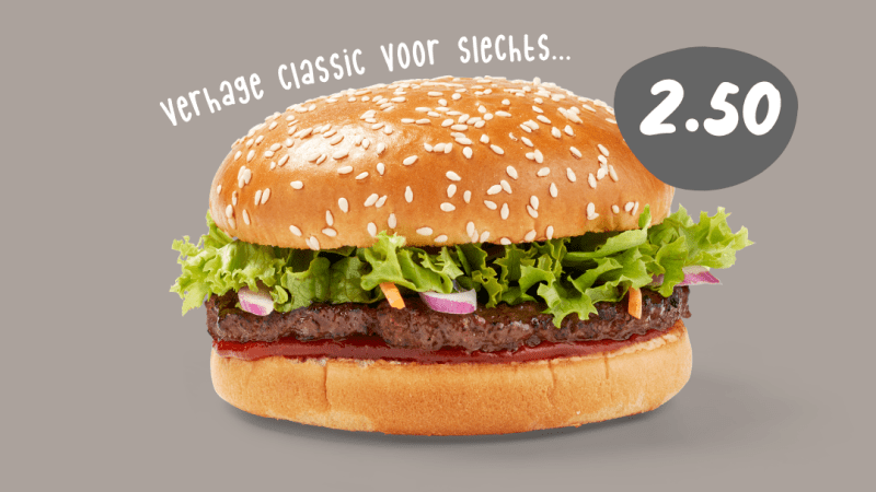 Verhage Classic met korting op de Internationale Hamburgerdag! 🍔