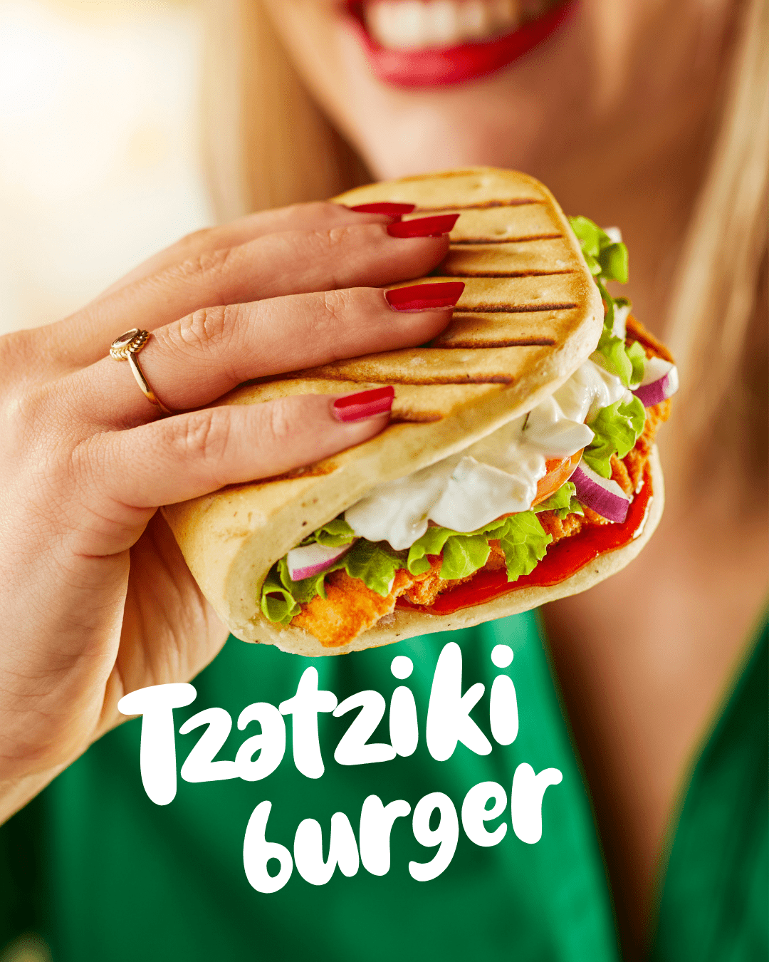 Tzatziki burger