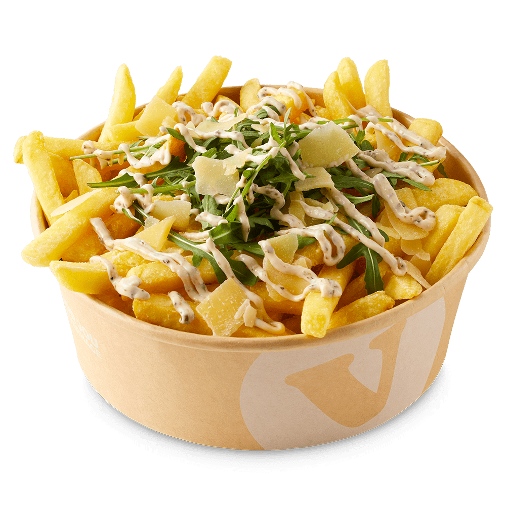 Loaded fries truffel