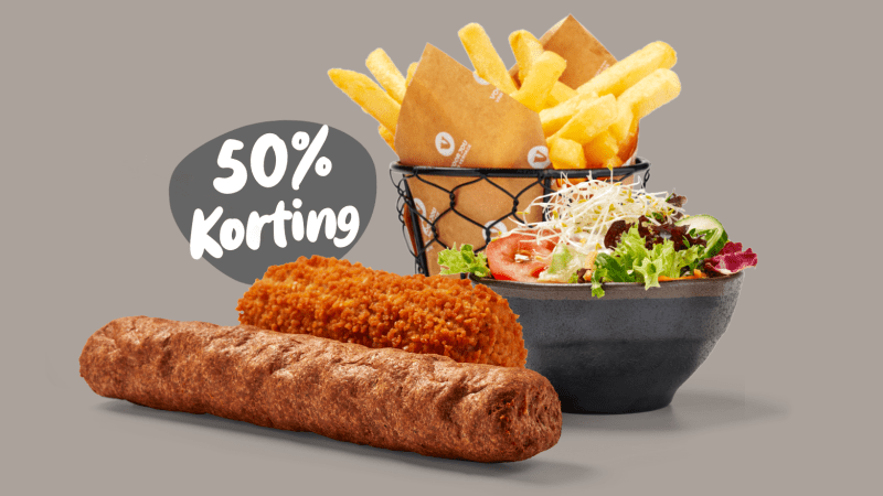 Dag 2: Snackmenu met 50% korting! 🍟