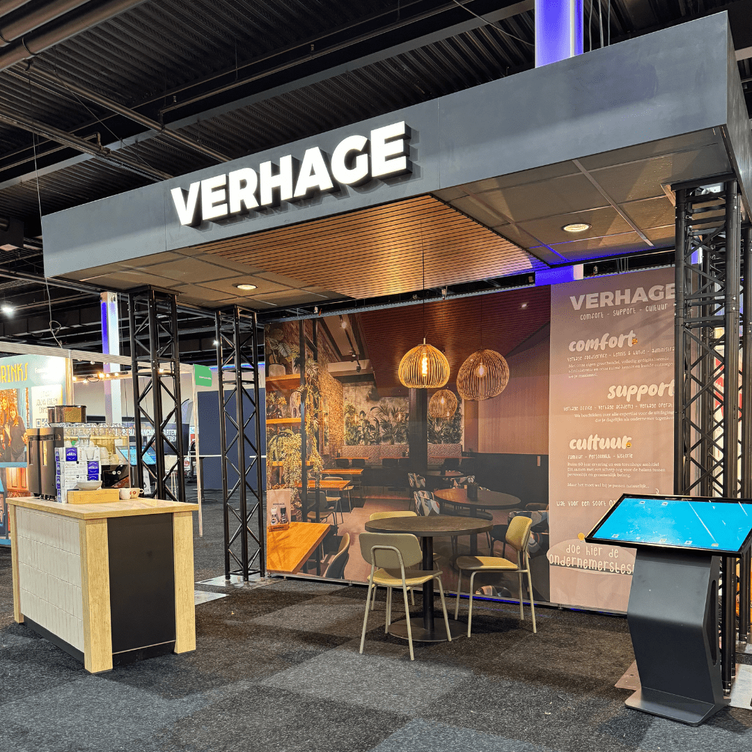 Verhage Stand Nationale Franchise Beurs